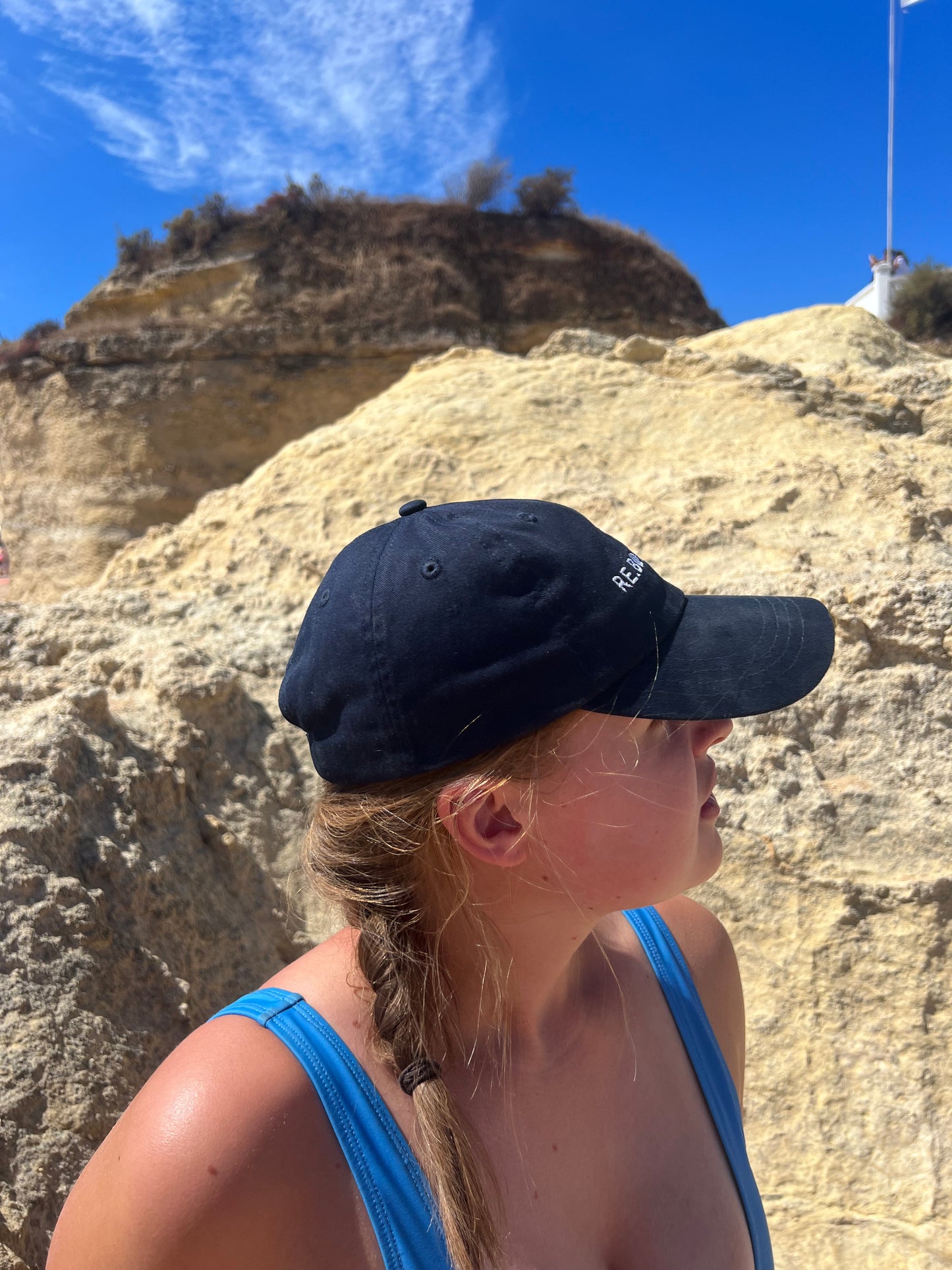 EVERYDAY LOGO UNISEX DAD CAP NAVY