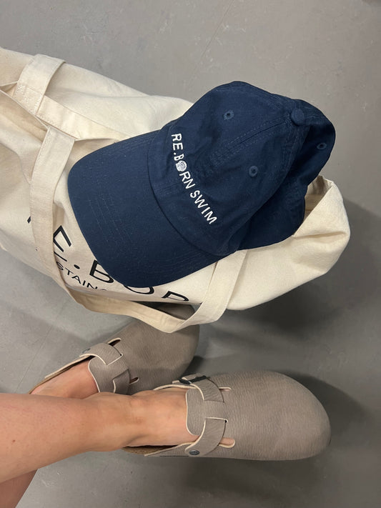 EVERYDAY LOGO UNISEX DAD CAP NAVY