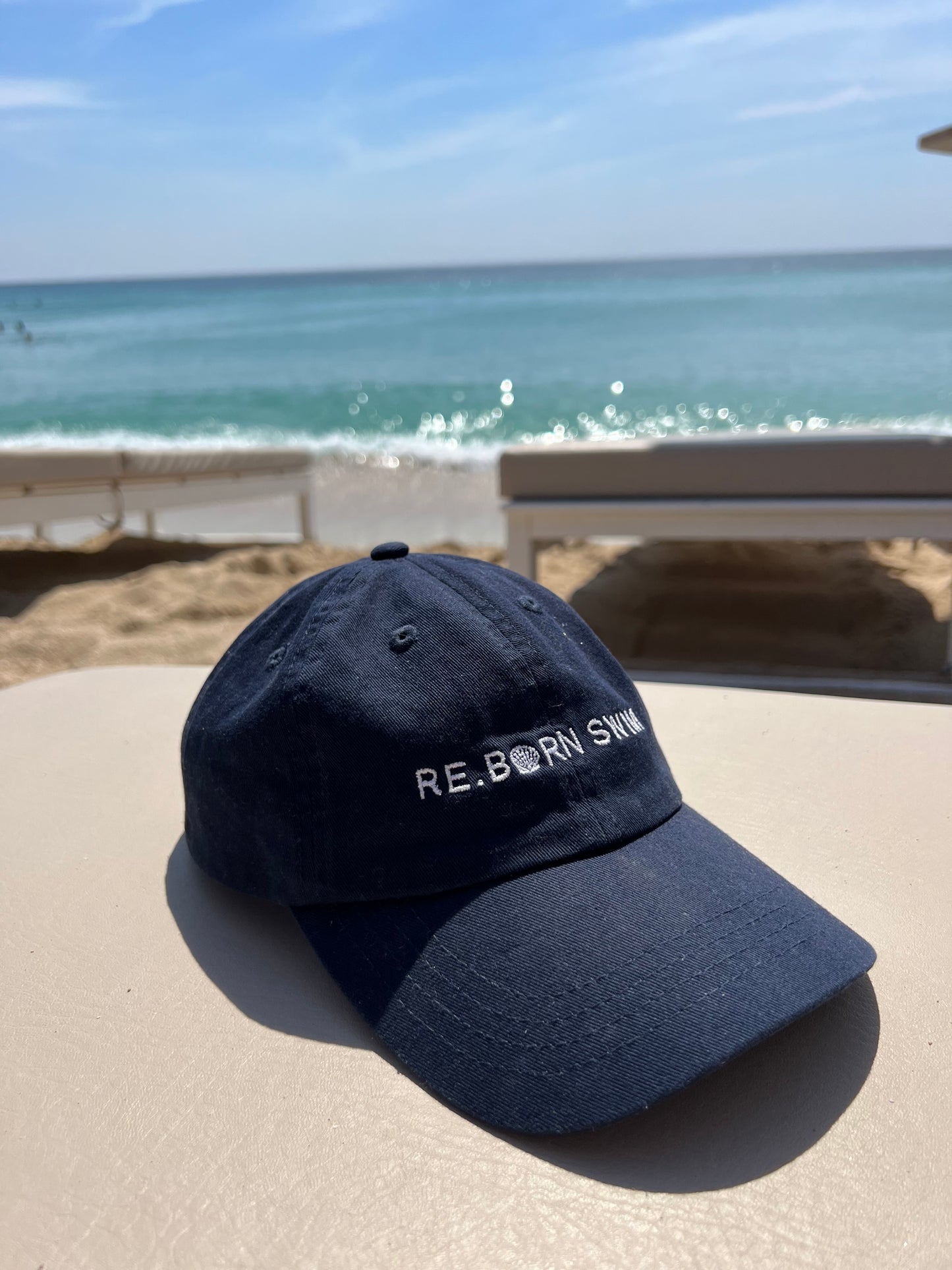 EVERYDAY LOGO UNISEX DAD CAP NAVY